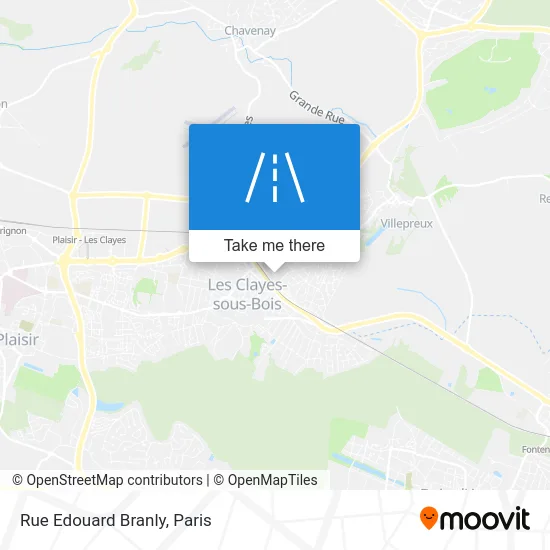 Rue Edouard Branly map