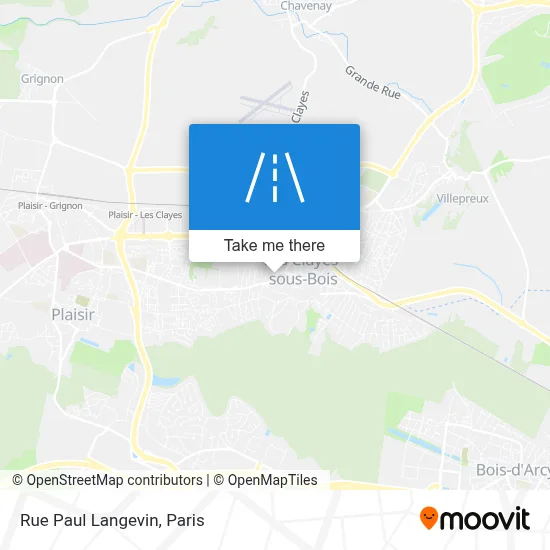 Rue Paul Langevin map