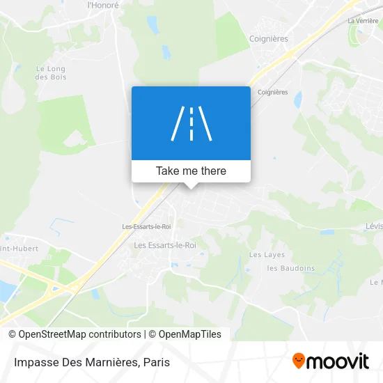 Impasse Des Marnières map