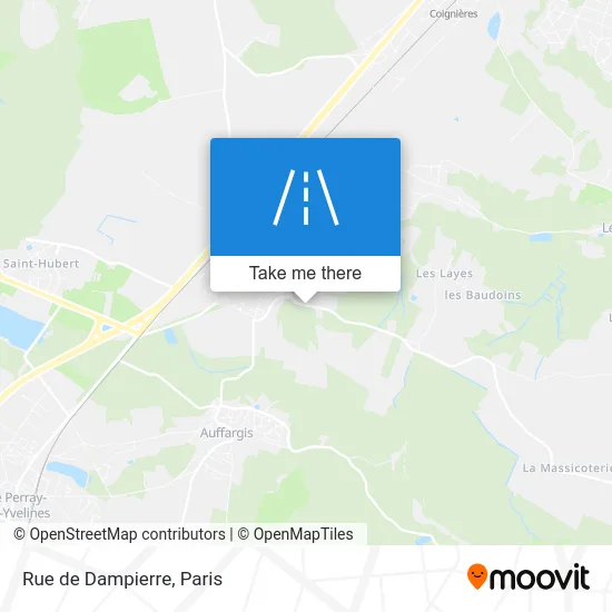 Rue de Dampierre map