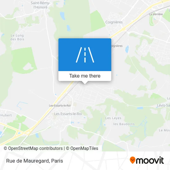 Rue de Mauregard map