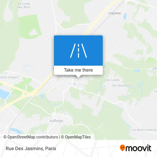 Rue Des Jasmins map
