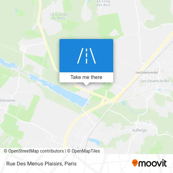 Rue Des Menus Plaisirs map