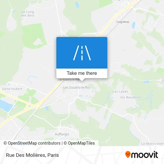 Rue Des Molières map
