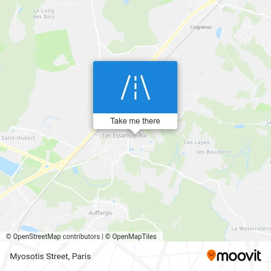 Rue Des Myosotis map