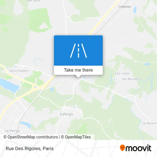 Rue Des Rigoles map