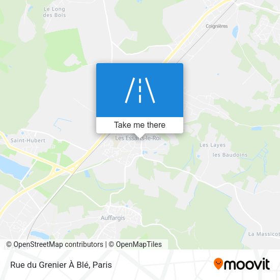 Rue du Grenier À Blé map