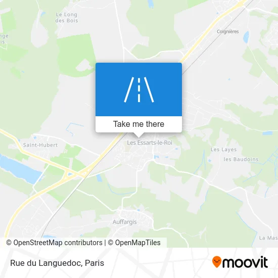 Rue du Languedoc map