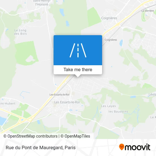 Rue du Pont de Mauregard map