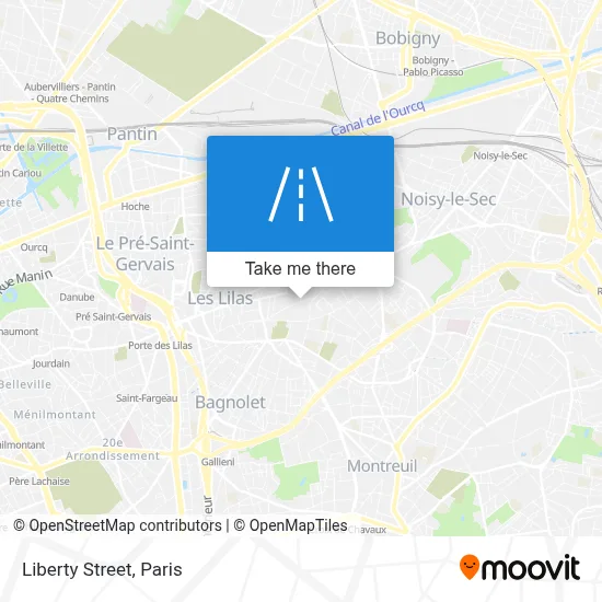 Rue de la Liberté map