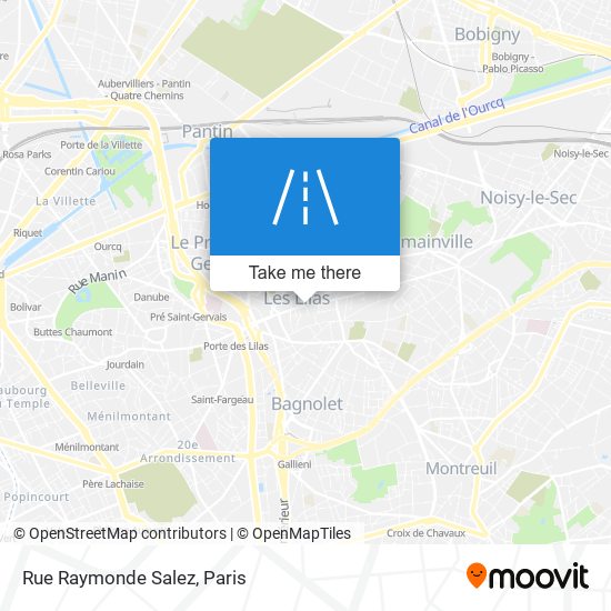 Rue Raymonde Salez map