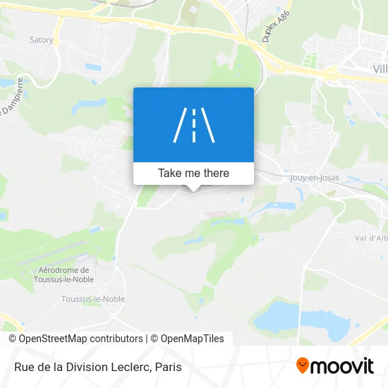 Rue de la Division Leclerc map