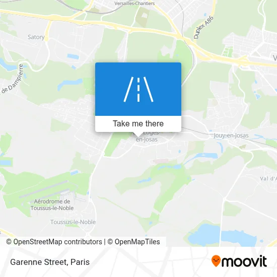 Rue de la Garenne map