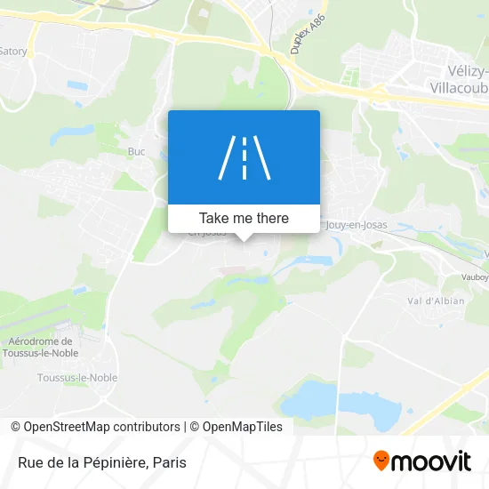 Rue de la Pépinière map