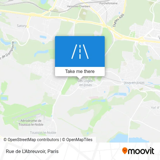 Rue de L'Abreuvoir map