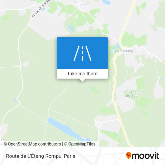 Route De L'Étang Rompu map
