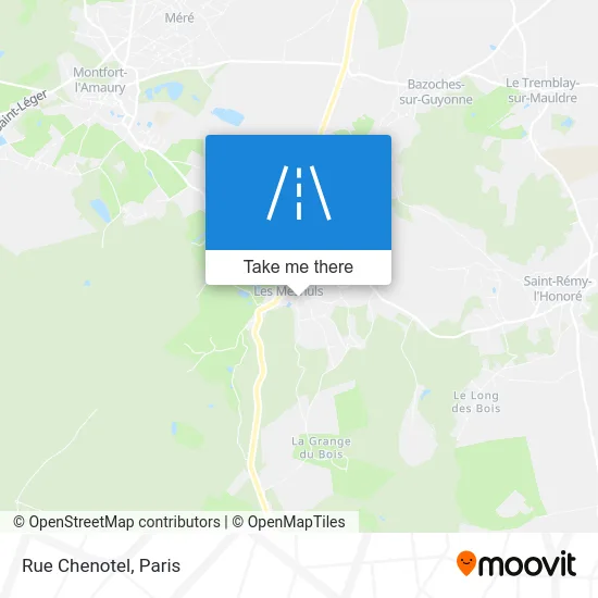 Rue Chenotel map