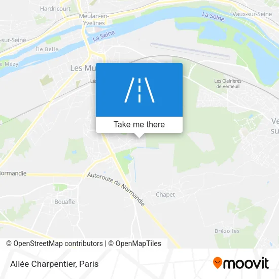 Allée Charpentier map