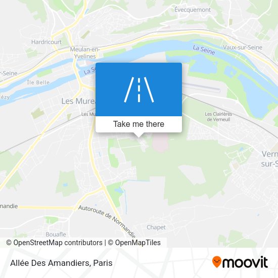 Allée Des Amandiers map