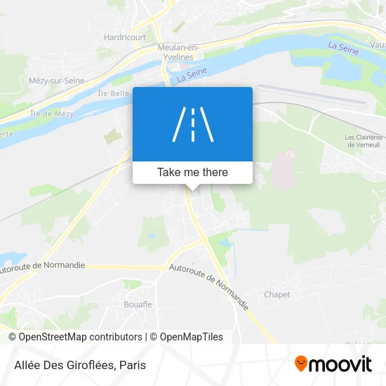 Allée Des Giroflées map
