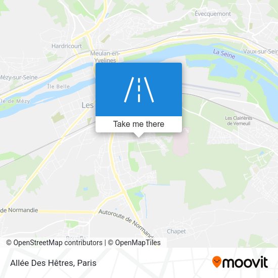 Allée Des Hêtres map