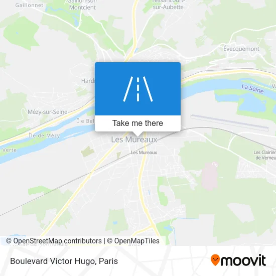 Boulevard Victor Hugo map
