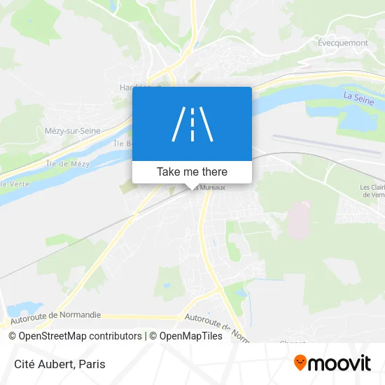 Cité Aubert map