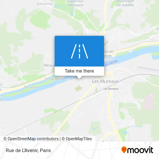 Rue de L'Avenir map