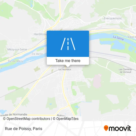 Rue de Poissy map