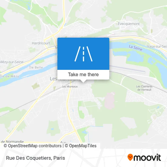 Rue Des Coquetiers map