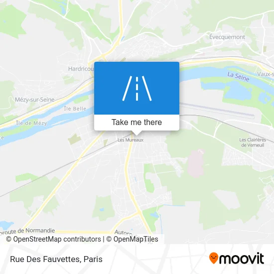Rue Des Fauvettes map