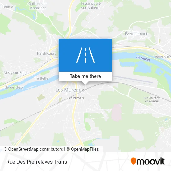 Rue Des Pierrelayes map