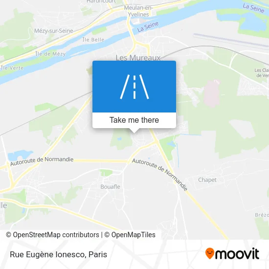 Rue Eugène Ionesco map