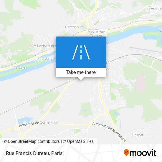 Rue Francis Dureau map
