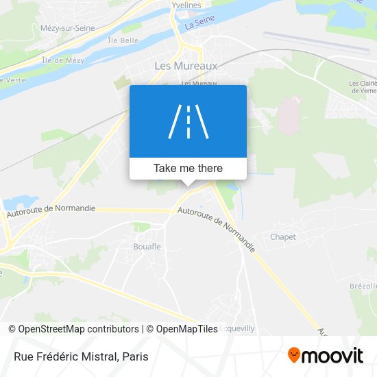 Rue Frédéric Mistral map