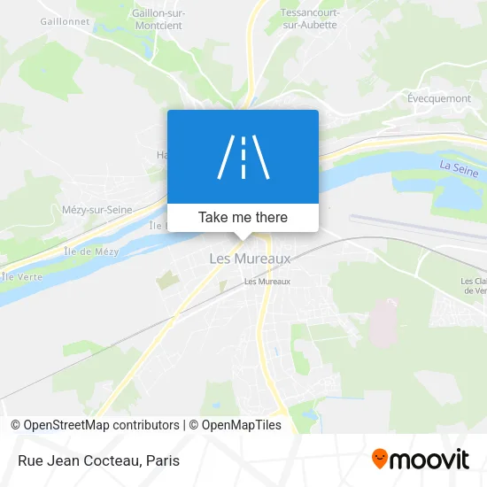 Rue Jean Cocteau map
