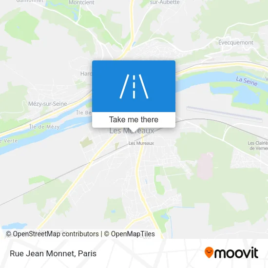 Rue Jean Monnet map