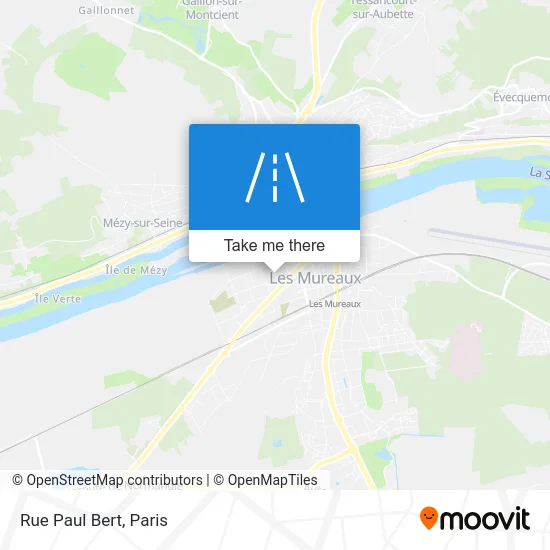 Rue Paul Bert map