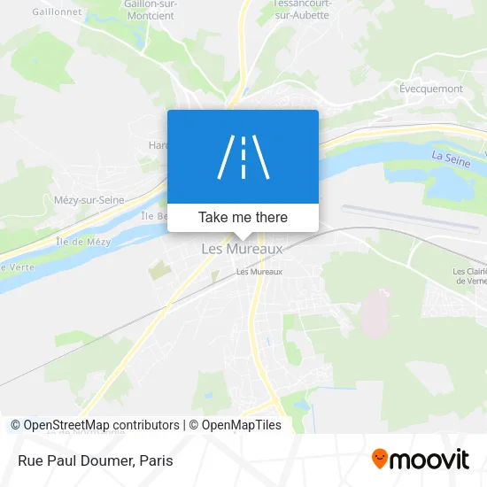 Rue Paul Doumer map