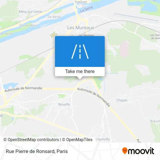 Rue Pierre de Ronsard map