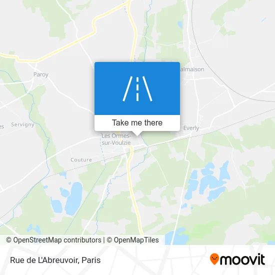 Rue de L'Abreuvoir map
