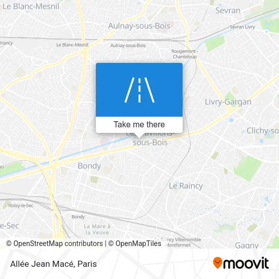 Allée Jean Macé map