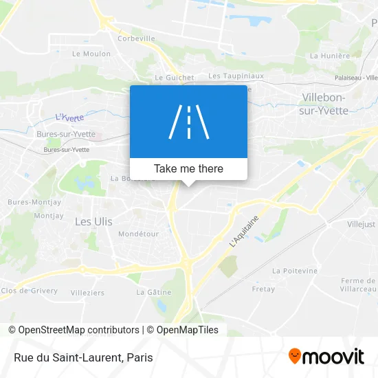 Rue du Saint-Laurent map