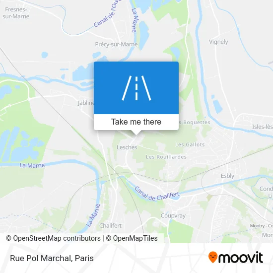 Rue Pol Marchal map