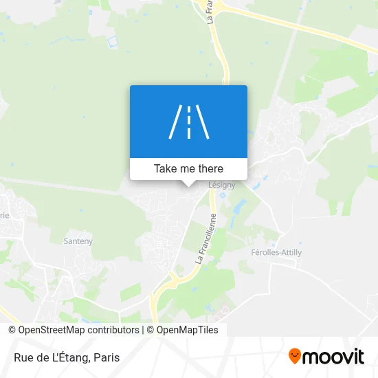 Rue de L'Étang map