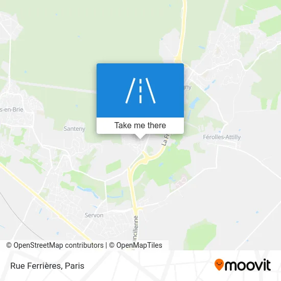 Rue Ferrières map