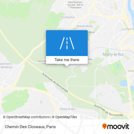 Chemin Des Closeaux map