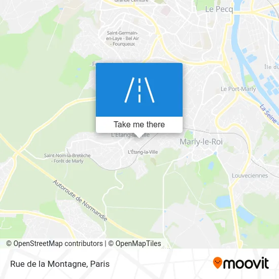 Rue de la Montagne map