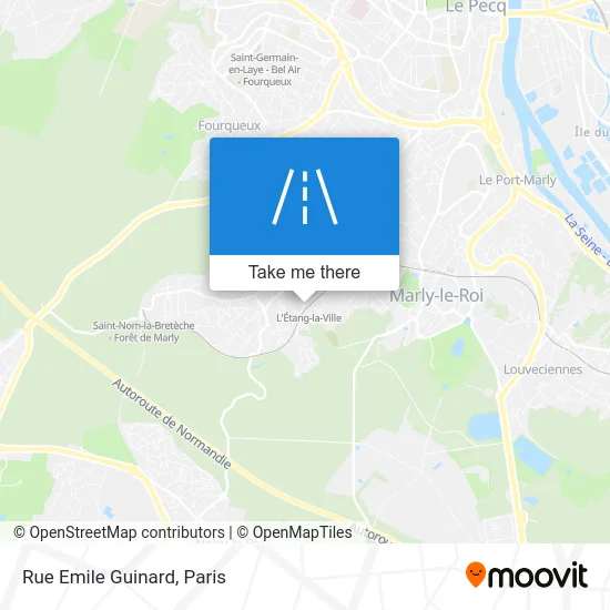 Rue Emile Guinard map