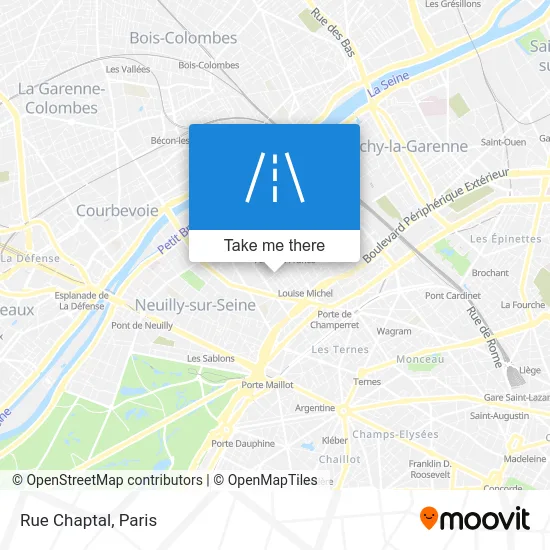 Rue Chaptal map